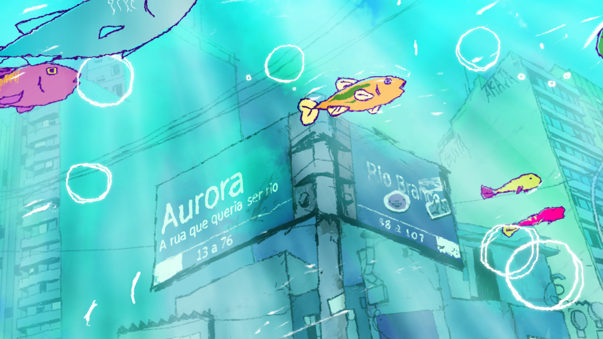 Aurora - A Rua que queria ser um rio.