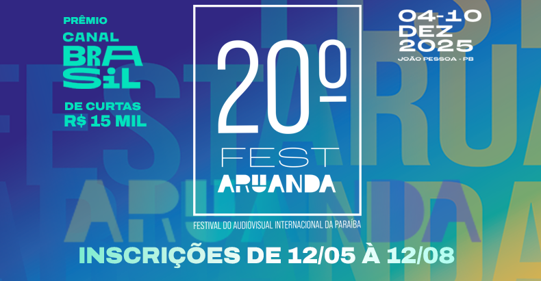 20º Fest Aruanda abre inscrições e anuncia Prêmio Canal Brasil de R$ 15 mil reais