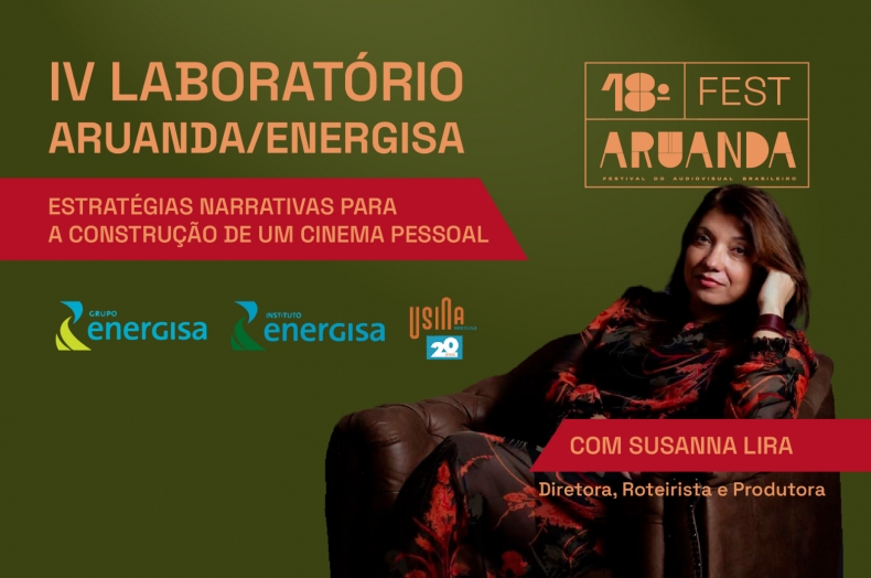 Inscrições abertas: IV Laboratório Aruanda/Energisa com Susanna Lira!